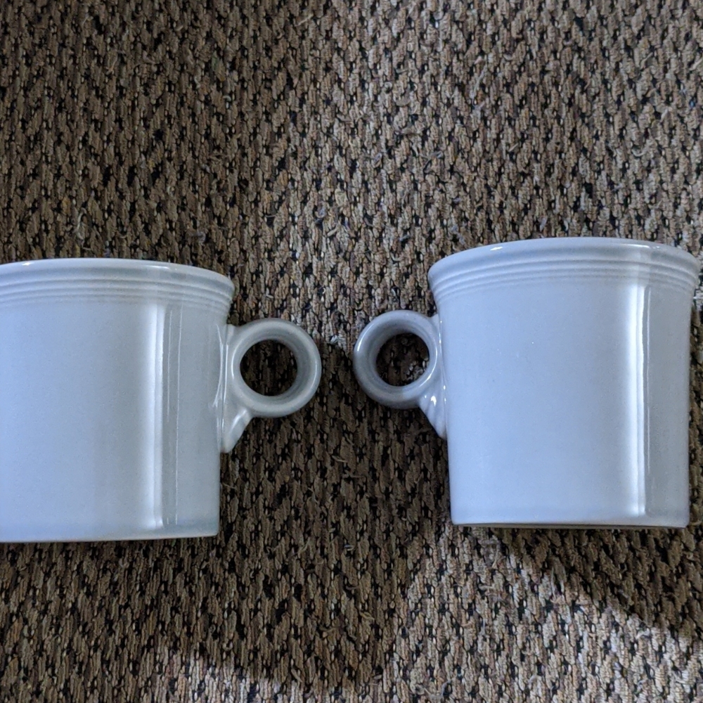 Fiestaware mugs set of 2. 6 available